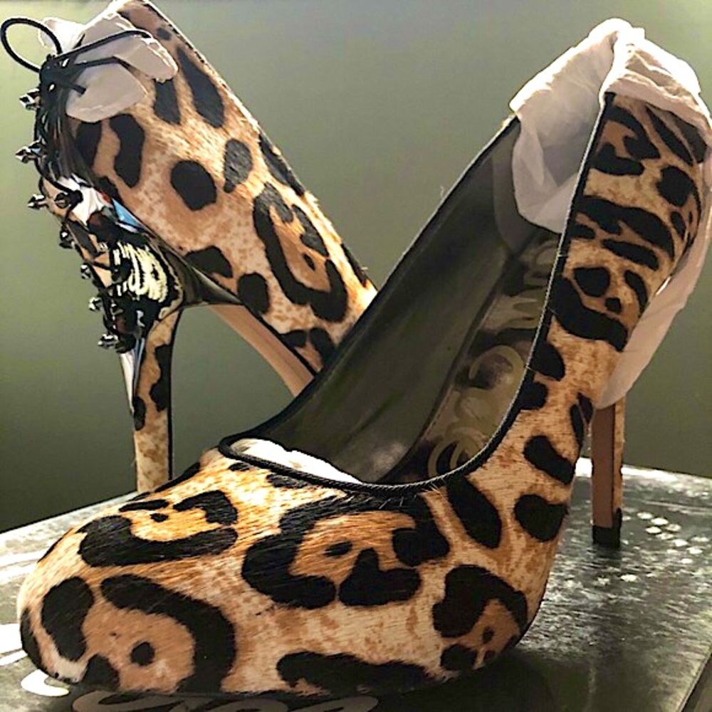 Sam Edelman Evan Pumps-Snow Leopard (US 9) NWB